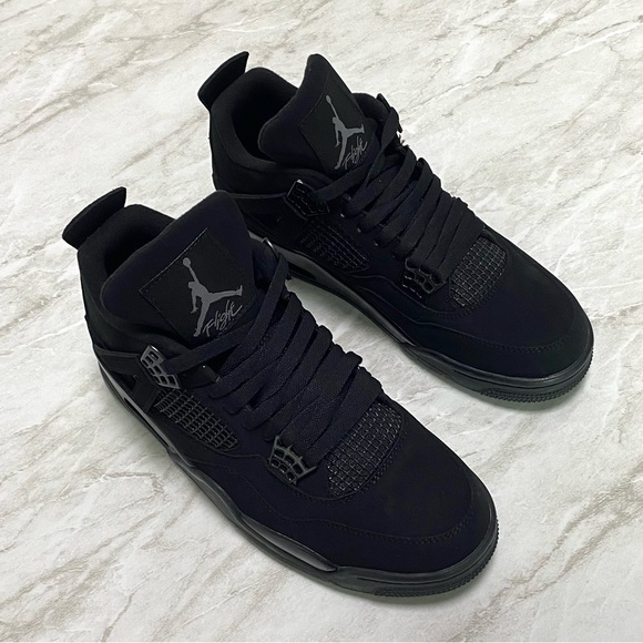 Jordan Other - Men's Basketball Sneakers Shoes, Retro 4 Black Cat Edition 2020